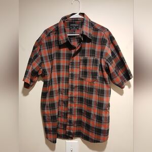Short Sleeve checker button up